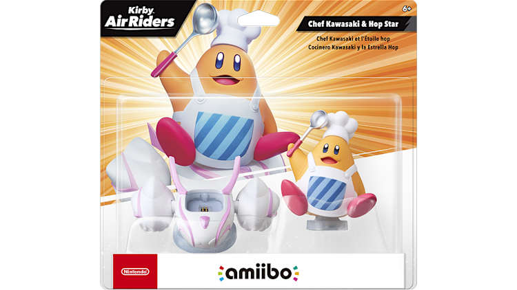 アミーボ amiibo™ - Chef Kawasaki & Hop Star - Kirby™ Air Riders Series